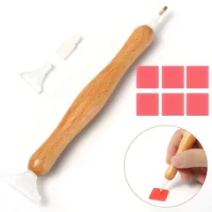 Caneta anatômica madeira - 1330