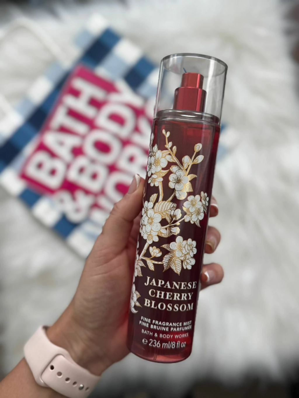 Colônia Japanese Cherry Blossom 236ml - BBW