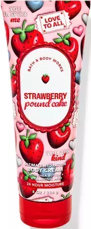 Loção Bisnaga Strawberry Pound Cake 226G - BBW