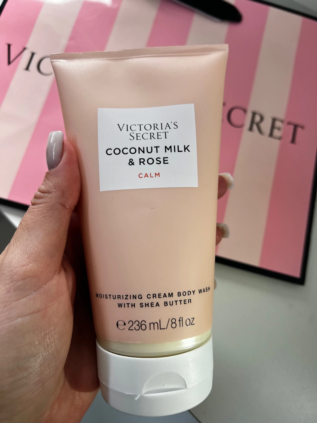 Victoria’s Secret Sabonete Corporal Cremoso Coconut Milk & Rose 236ml