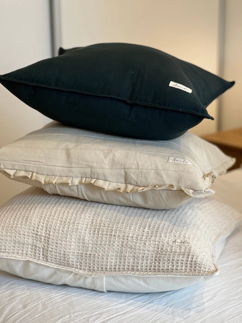 FUNDA DE ALMOHADONES GRAFITO VARIAS MEDIDAS