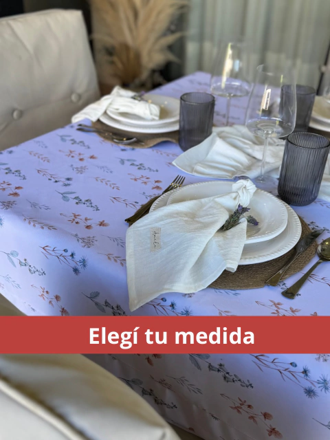 MANTEL CAMELIA- Impermeable- Anti manchas - - comprar online