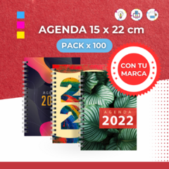 AGENDAS (Pack x 100)