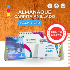 ALMANAQUE CARPITA ANILLADO (Pack x 250) - comprar online