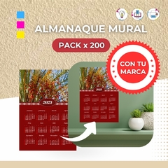 ALMANAQUE MURAL (Pack x 200) - comprar online