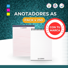 ANOTADORES (Pack x 250)