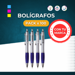 BOLIGRAFOS (Pack x 100)