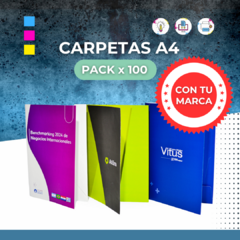 CARPETAS (Pack x 100)