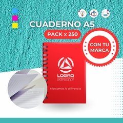 CUADERNOS A5 (Pack x 250) - comprar online