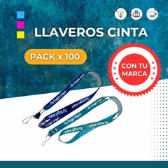 LLAVEROS (Pack x 100)