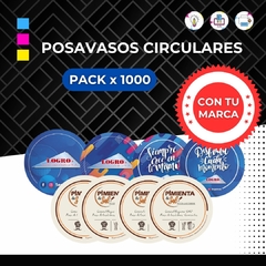 POSAVASOS (pack x 1000)