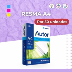 RESMAS A4 (Pack x 50)