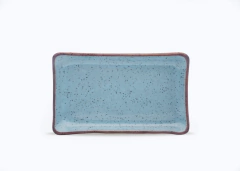 Prato Pequeno Retangular | 11cm Larg. x 19cm Comp. x 2cm Alt. - loja online
