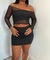 Top Thais Tule | Black - comprar online
