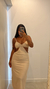 Vestido Nala Mídi | Champanhe - Jubguesstore