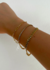 Pulsera Snake Acero Dorado - comprar online