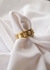 Anillo Chain Acero Dorado en internet