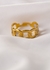 Anillo Chain Acero Dorado - comprar online