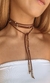 Choker Stylish Marron - comprar online