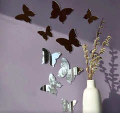 Kit de Mariposas de Espejos Acrílicos