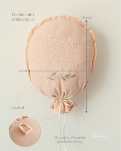 BALÃO DECORATIVO BORDADO À MÃO | PROFÉTICO - loja online