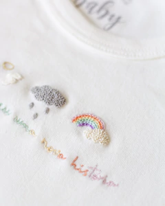 BODY BORDADO À MÃO | DEUS ESCREVEU UMA NOVA HISTÓRIA - BordeA2