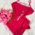 Baby doll canelado rosa - comprar online