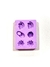 F1308 MOLDE DE SILICONE ROSA, SUSPIRO, URSO CONFEITARIA BISCUIT