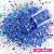 GHC10 Glitter Chunky holográfico Poliéster Importado resina unha 40gr - Confeitaria dos moldes