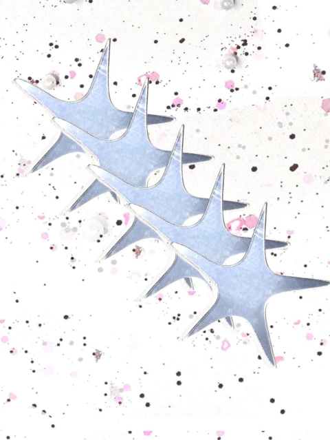 EP15 kit com 5 espelhos para o mini molde R548 estrela