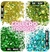 GHC9 Glitter Chunky holográfico Poliéster Importado resina unha 40gr