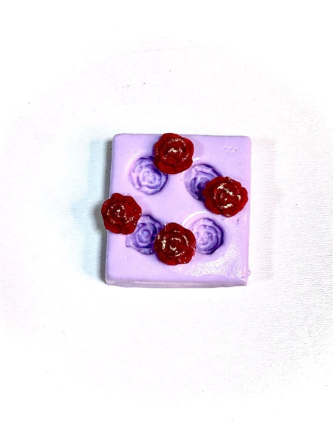 F1113 MOLDE DE SILICONE ROSAS CONFEITARIA BISCUIT