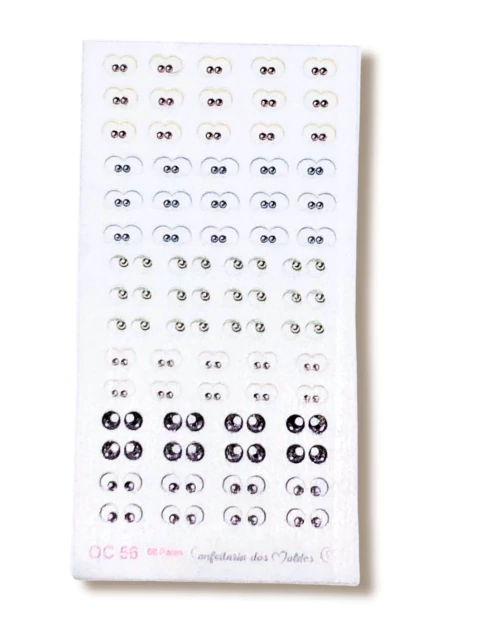 OC56 Olho Comestível Mix Galinha Baby