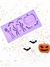 R507 MOLDE DE SILICONE ABÓBORA HALLOWEEN RESINA DECORAR