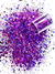 GH11 Glitter Chunky holográfico Poliéster Importado resina unha 10gr- DEEP PURPLE - buy online