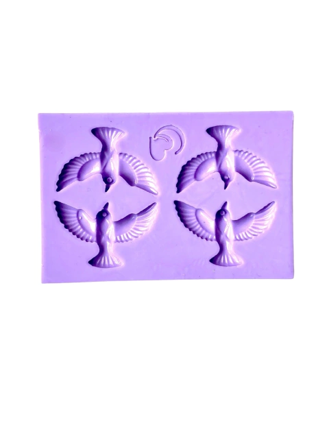 F1760 MOLDE DE SILICONE POMBAS CONFEITARIA BISCUIT