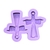 R686 Molde de silicone pingente Jesus resina decorar