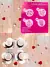 PP29 Kit com 4 mini estêncils festa para confeitaria e artesanato.