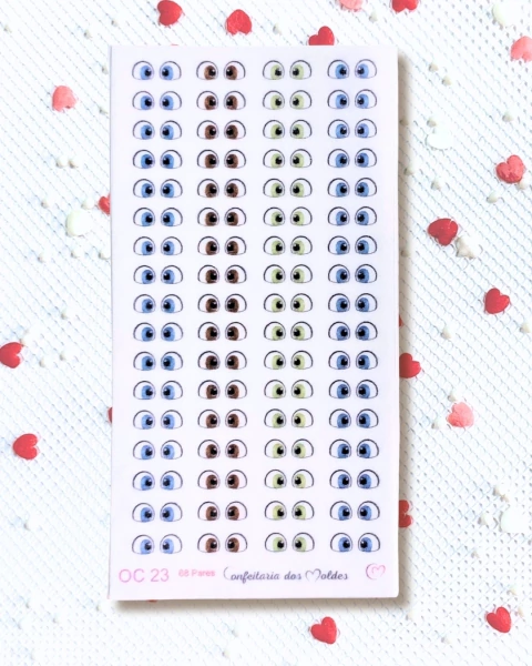 OC23 Olho Comestível Universal Básico Canino