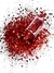 GM20-B Glitter Chunky flocado Poliéster Importado resina unha 100gr - RASPBERRY - comprar online