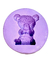 F1490 MOLDE DE SILICONE URSO CONFEITARIA BISCUIT