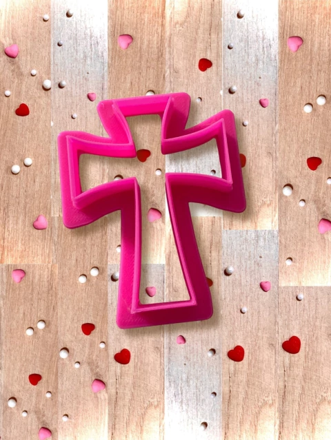 C44 cortador cruz confeitaria pasta americana médio