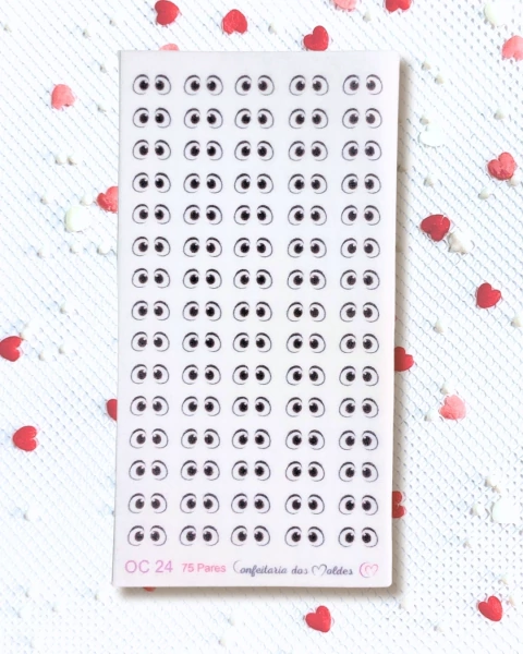 OC24 Olho Comestível Universal Básico Castanho