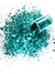 GM4-B Glitter Chunky flocado Poliéster Importado resina unha 100gr - OCEAN - comprar online