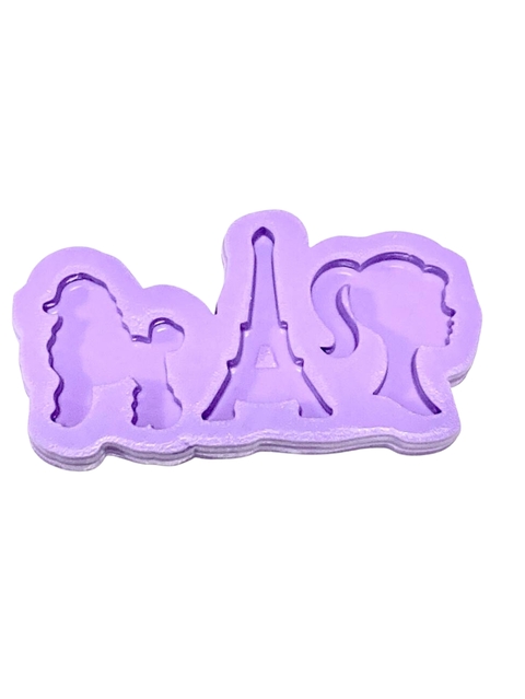 F1393 MOLDE DE SILICONE BONECA CONFEITARIA BISCUIT