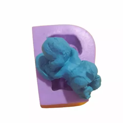 F943 MOLDE DE SILICONE BEBÊ PARA DECORAR