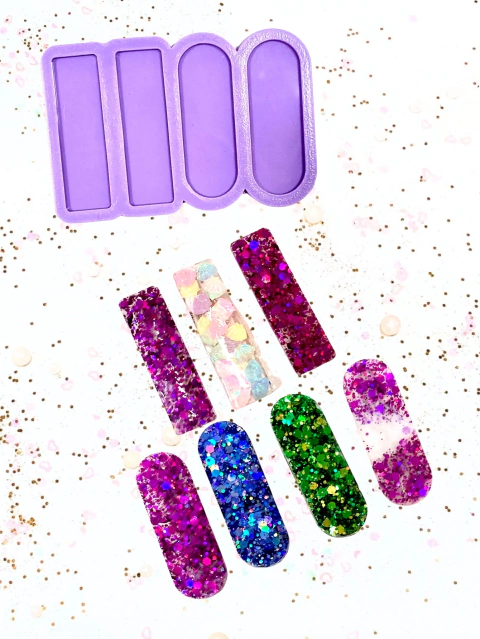 R601 MOLDE DE SILICONE PRESILHA PARA DECORAR