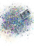 GH23 Glitter Chunky holográfico Poliéster Importado resina unha 10gr- FUSION - buy online