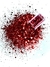 GM19 -A Glitter Chunky flocado Poliéster Importado resina unha 50gr - STRAWBERRY - comprar online