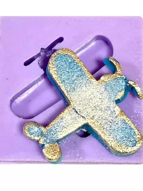 LT3 Molde de silicone avião confeitaria brigadeiro para decorar